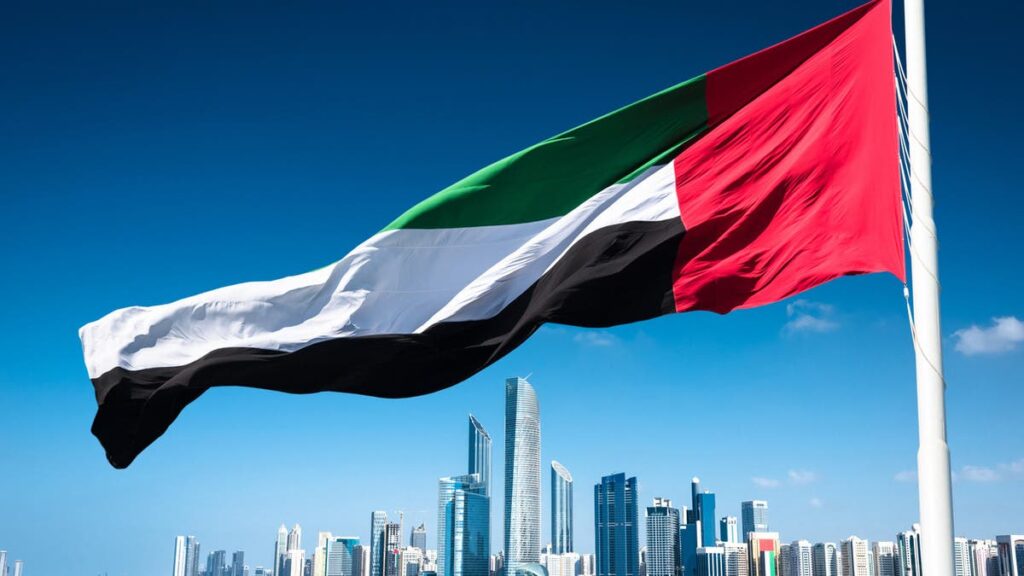 علم دولة الإمارات العربية.صورة.العربية نت