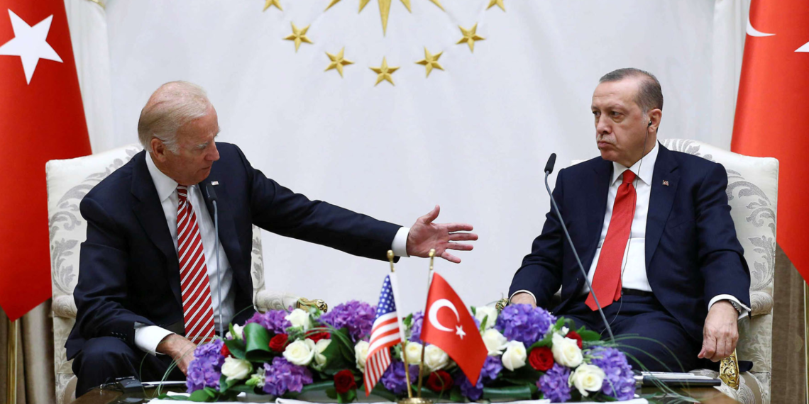 أردوغان و بايدن. صورة. ميدل إيست أونلاين