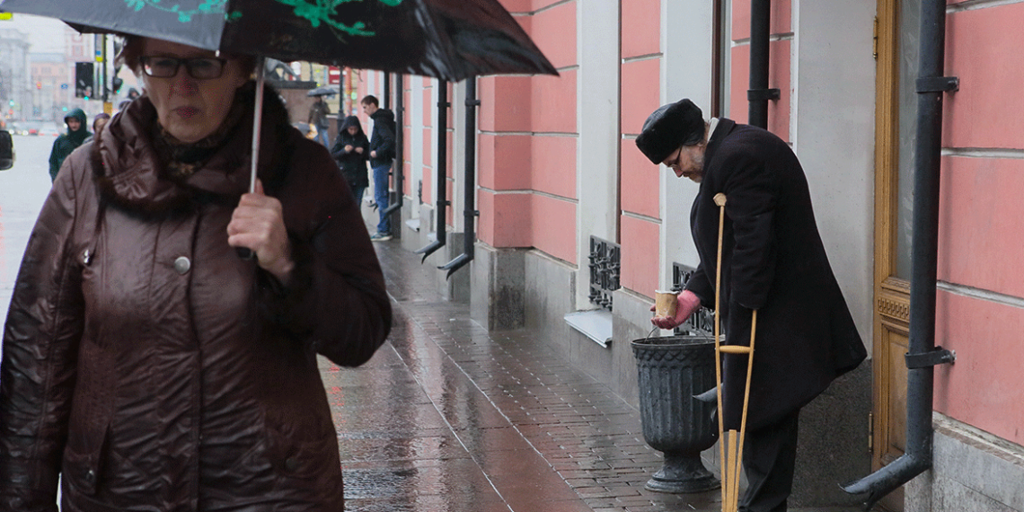 الفقر يزداد في العالم. صورة. Global Look Press