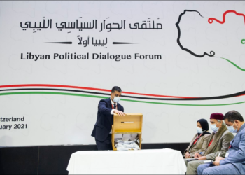 فرز الأصوات في انتخابات ليبيا السابقة. صورة. أ ف ب