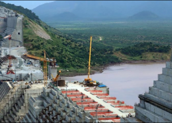 سد النهضة. صورة. رويترز