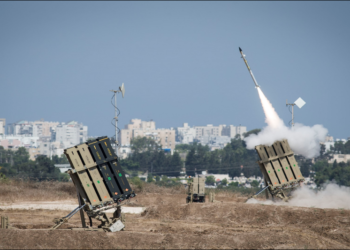 إحدى قطع القبة الحديدية. صورة. جيتي