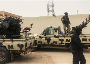 جماعة الكانيات المسلحة الليبية. صورة. أ ف ب