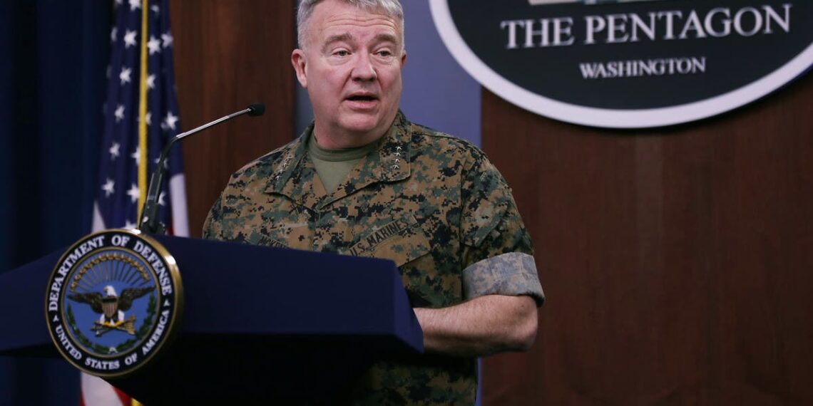 فرانك ماكنزي، قائد القيادة المركزية الأميركية. صورة.CNN