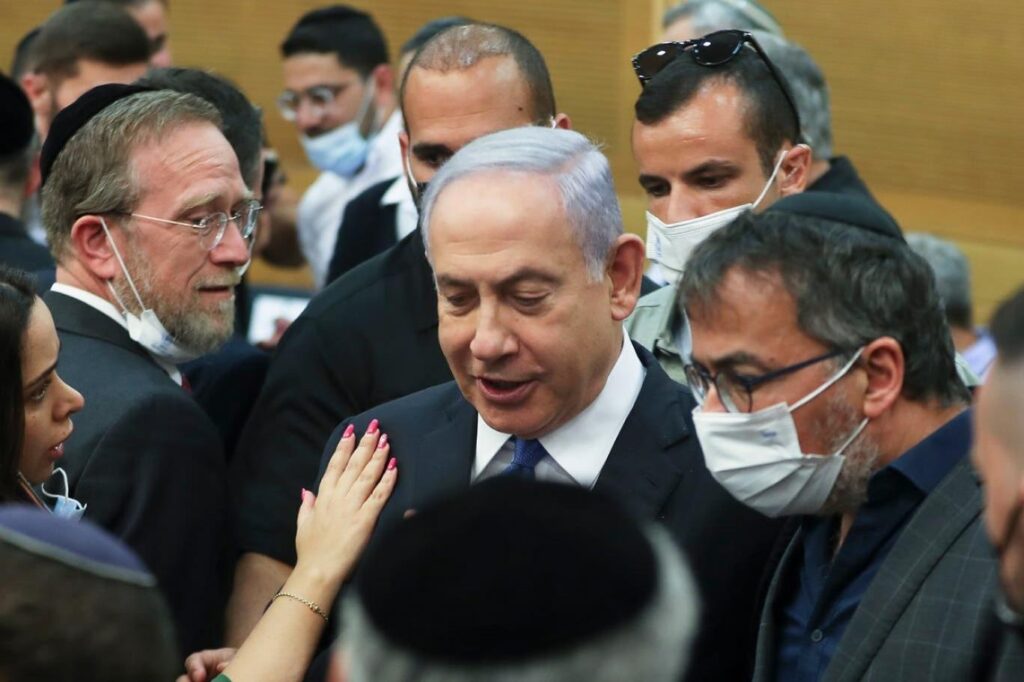 رئيس الوزراء الإسرائيلي، بنيامين نتنياهو.صورة.AFP