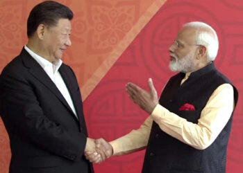 رئيس الوزراء الهندي مودي، والرئيس الصيني شي جين بينغ.صورة.رويترز