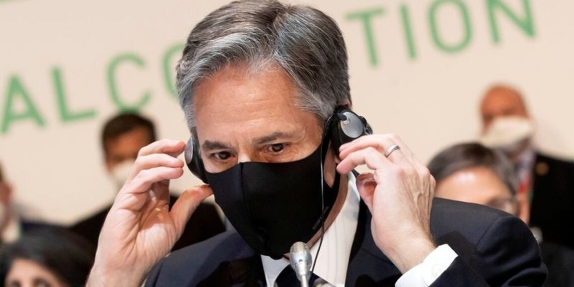 وزير الخارجية الأمريكي، أنتوني بلينكن.صورة.رويترز