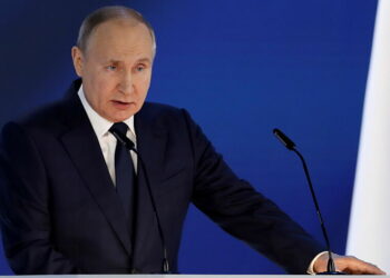 الرئيس الروسي، فلاديمير بوتين.صورة.رويترز