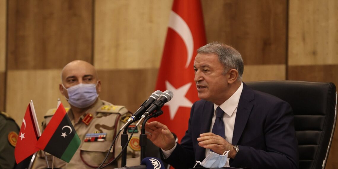 وزير الدفاع التركي، خلوصي أكار.صورة.الجزيرة