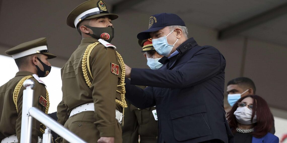 وزير الدفاع التركي، خلوصي أكار.صورة.BBC