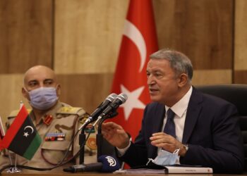 وزير الدفاع التركي، خلوصي أكار.صورة.الجزيرة