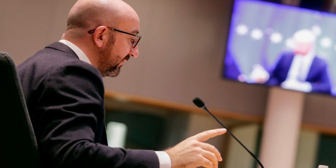 رئيس المجلس الأوروبي، البلجيكي شارل ميشال.صورة.فرانس 24