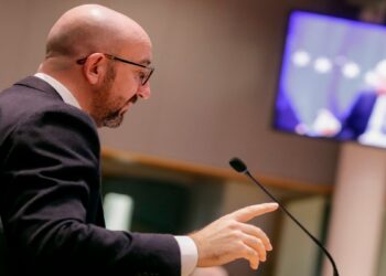 رئيس المجلس الأوروبي، البلجيكي شارل ميشال.صورة.فرانس 24