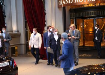 عباس عراقجي، كبير المفاوضين الإيرانيين.صورة.الجزيرة