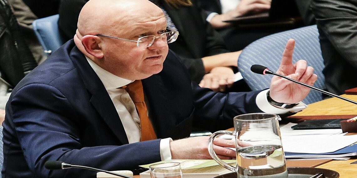 سفير روسيا لدى الأمم المتحدة، فاسيلي نيبينزيا.صورة.روسيا اليوم