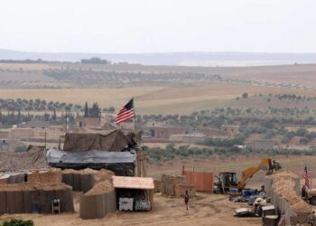 قاعدة أمريكية في سوريا.صورة.فرانس 24