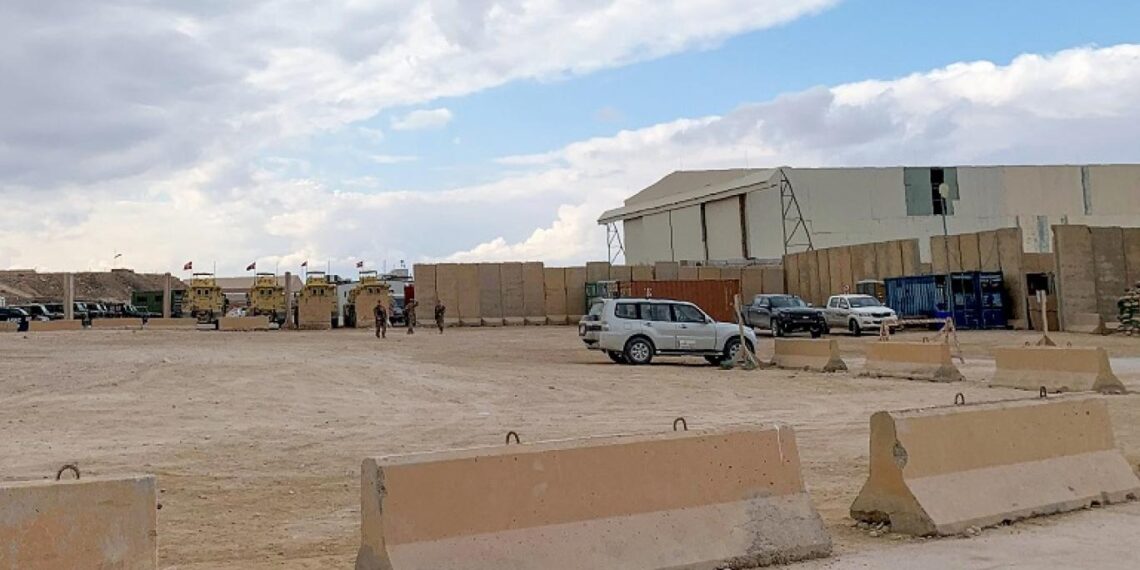 قاعدة عين الأسد الجوية.صورة.AFP