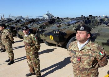 القوات الإيطالية في ليبيا.صورة.العربية نت