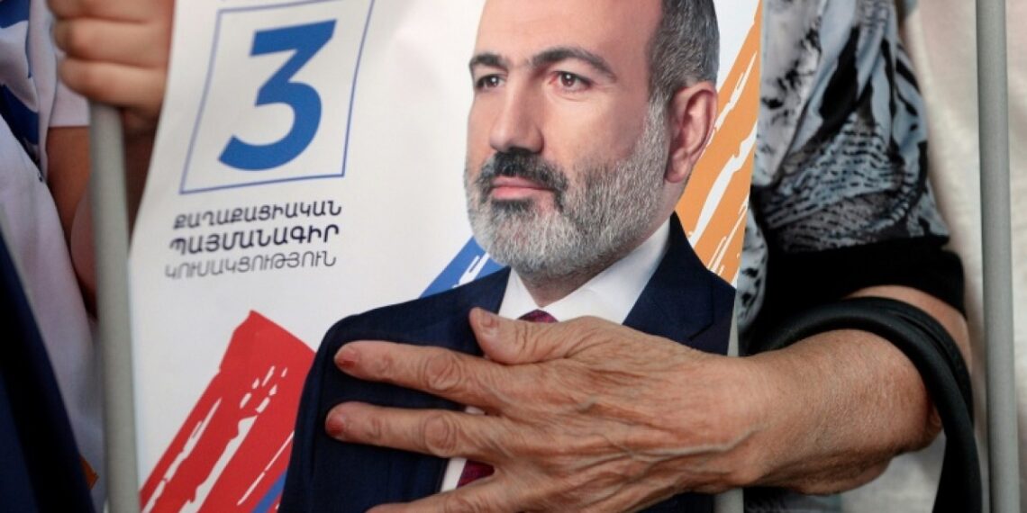 رئيس الوزراء الأرميني، نيكول باشينيان.صورة.فرانس 24