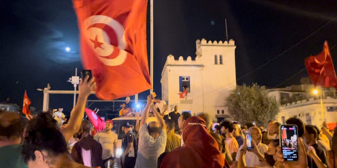 إحدى مقرات حركة النهضة التونسية.صورة.CNN