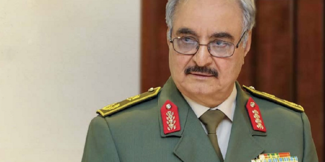 القائد العام للجيش الليبي المشير خليفة حفتر.صورة.إندبندنت عربية