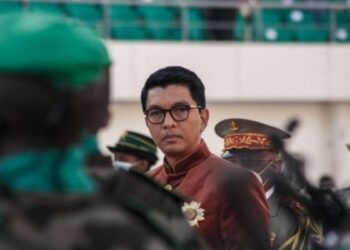 رئيس مدغشقر، أندريه راجولينا. صورة. AFP