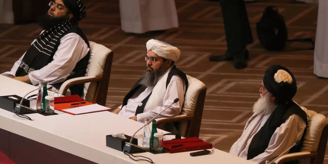 جانب من مفاوضات الدوحة.صورة.فرانس 24