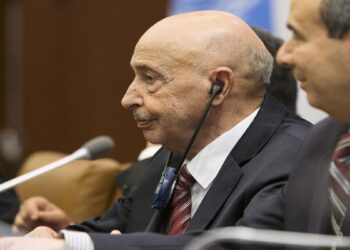 رئيس البرلمان الليبي، عقيلة صالح.صورة.العربية نت