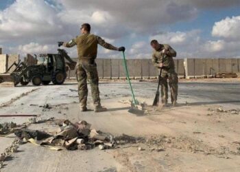 قاعدة عين الأسد.صورة.AFP