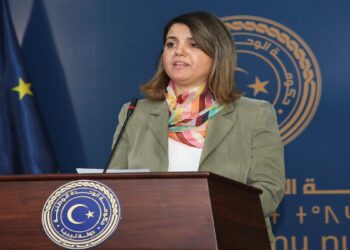 وزيرة الخارجية الليبية، نجلاء المنقوش.صورة.رويترز