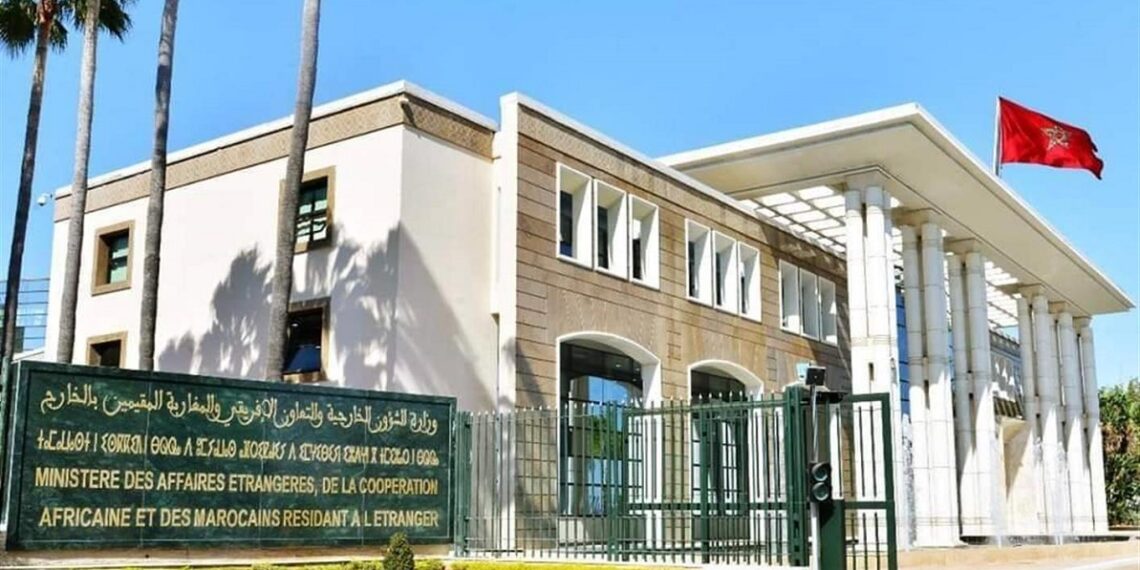 مبنى الخارجية المغربية.صورة.تويتر