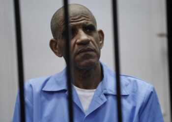 رئيس المخابرات السابق عبد الله السنوسي.صورة.العربية نت