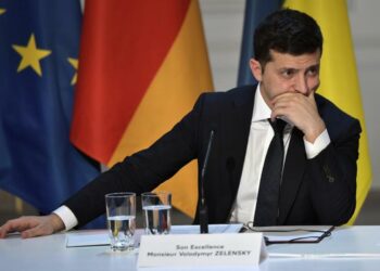 الرئيس الأوكراني، فلاديمير زيلنيسكي.صورة.سبوتنيك