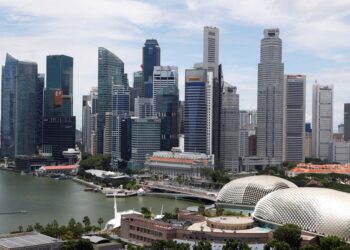 جانب من العاصمة سنغافورة.صورة.تويتر