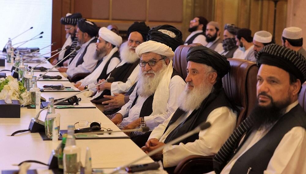 جانب من مفاوضات الدوحة.صورة.ميدل إيست أونلاين