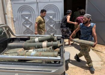 ميليشيات طرابلس.صورة.ميدل إيست اونلابن