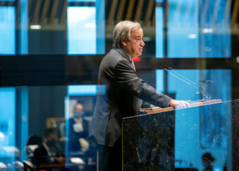 الأمين العام للأمم المتحدة، أنطونيو غويتريش.صورة.سبوتنيك