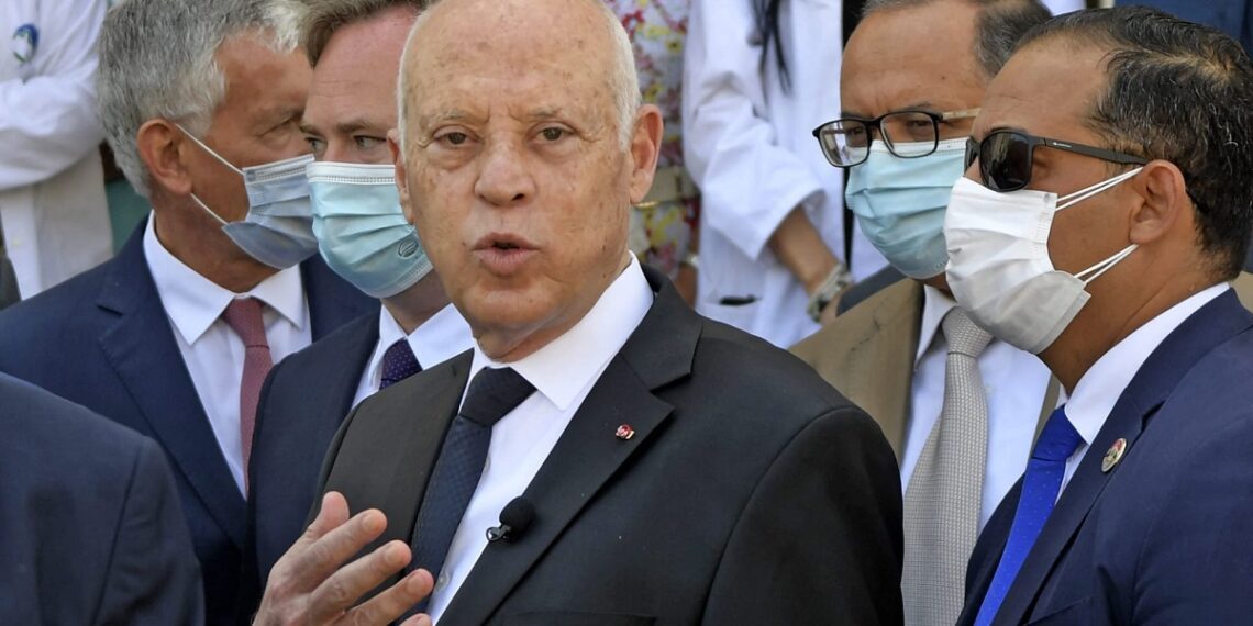 الرئيس التونسي، قيس سعيّد.صورة.CNN