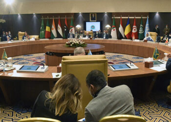 جانب من مؤتمر وزراء خارجية دول الجوار الليبي.صورة.سبوتنيك