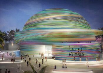 الجناح الروسي، إكسبو 2020.صورة.سبوتنيك
