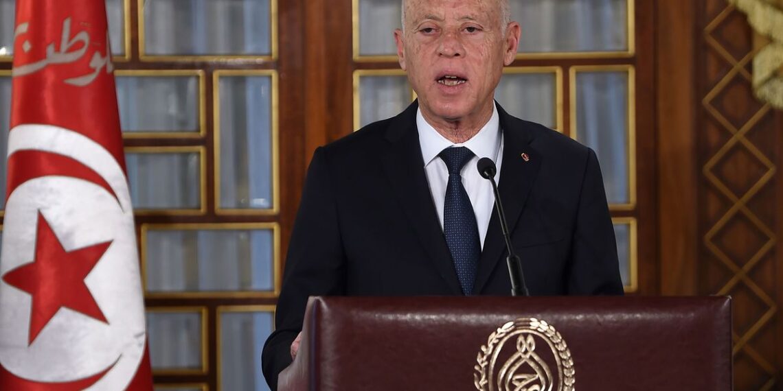 الرئيس التونسي فيس سعيّد.صورة.فرانس برس