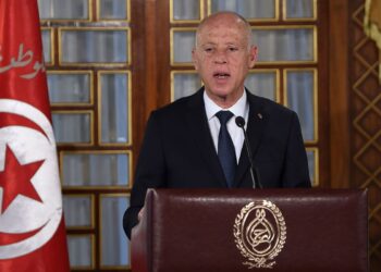 الرئيس التونسي فيس سعيّد.صورة.فرانس برس