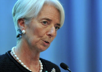 كريستين لاغارد، رئيسة البنك المركزي الأوروبي.صورة.سبوتنيك