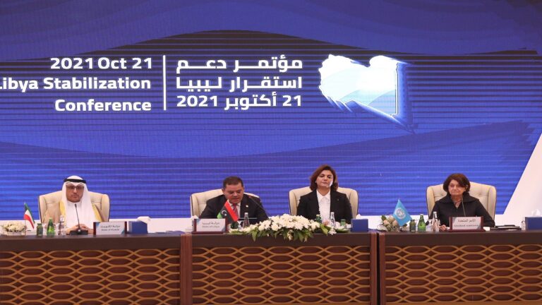 غايات وأهداف السلطة الليبية من تنظيم مؤتمر استقرار ليبيا