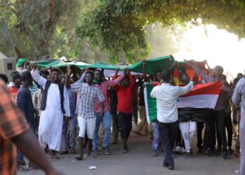 الاحتجاجات السودانية.صورة.فرانس برس