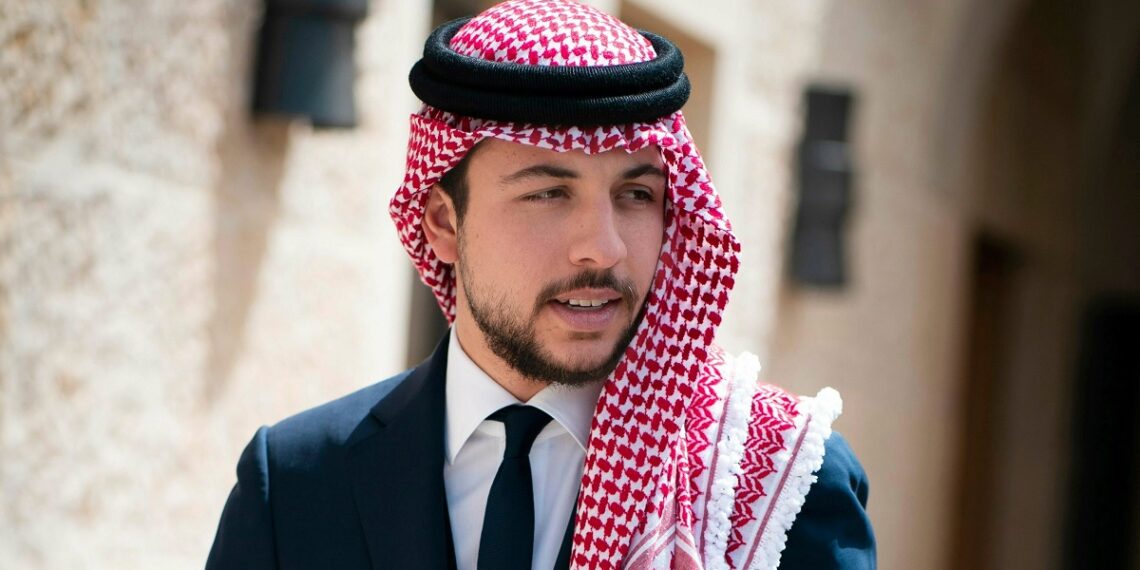 ولي عهد الأردن، الأمير حسين بن عبدالله الثاني.صورة.تويتر