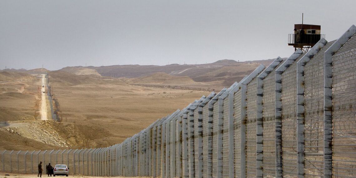 الحدود المصرية - الإسرائيلية، رفح.صورة.AFP