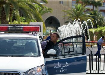 الشرطة التونسية.صورة.سبوتنيك