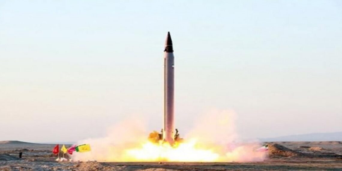 تجربة صاروخية.صورة.العربية نت