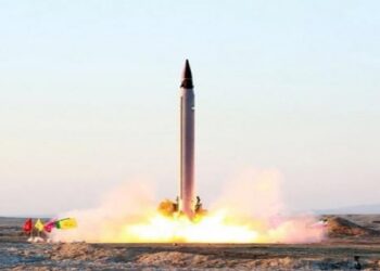 تجربة صاروخية.صورة.العربية نت